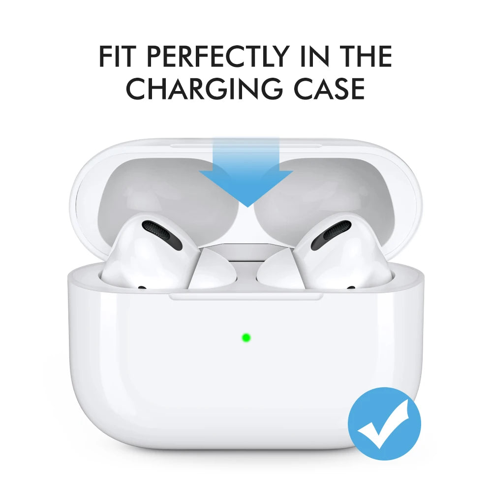 AhaStyle Case for AirPods Pro Ear Tips Silicone Earbuds Earplug Replacement Accessories Compatible with AirPods Pro Ear Tips
