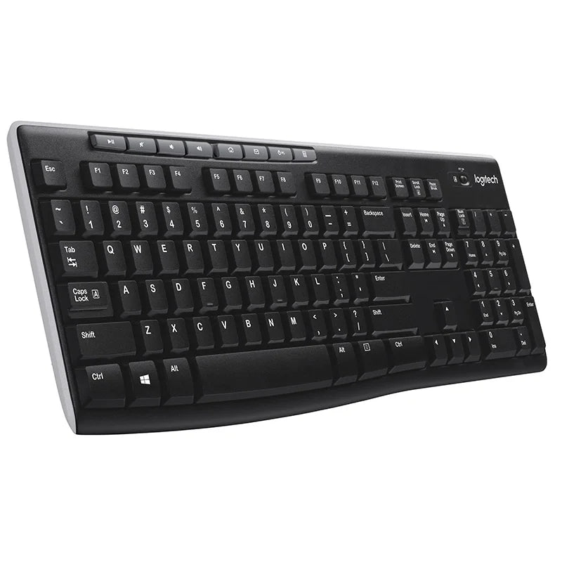 Original Logitech K270 Office Wireless Keyboard Full-size Wireless Keyboard with Unifying Receiver
